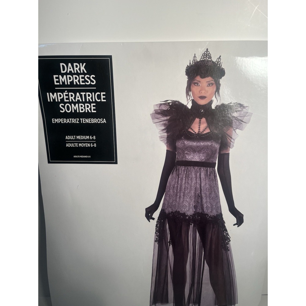Dark Empress Adult Medium 6-8 Halloween Costume